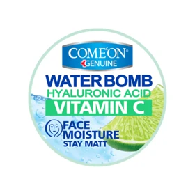 کرم آبرسان صورت کامان سری واتر بمب مدل Vitamin C مناسب انواع پوست حجم 200 میلی‌لیتر