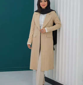 مانتو بلند مدل دیلان کد 2161