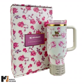 فلاسک استنلی طرح دار کد 2017661 (سفید)