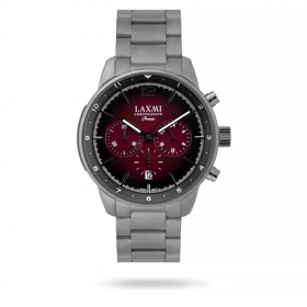 ساعت مچی مردانه لاکسمی بند استیل دودی کد Laxmi 8160