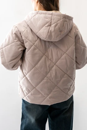 کاپشن کلاه دار زنانه