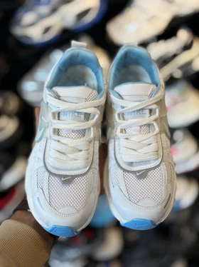 کتانی زنانه v2k سفید آبی