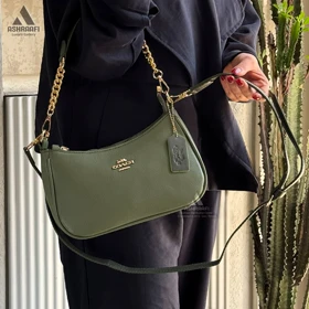 کیف دوشی کوچ Coach Shoulder Bag A02 (سبز)