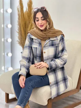 شکت چهارخونه دو جیب سوفیا