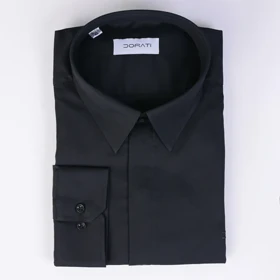 پیراهن رسمی مردانه فلورا مشکی