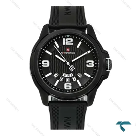 ساعت اسپورت مشکی دوتقویمه NF9215 مردانه آنالوگ NaviForce-7669-G
