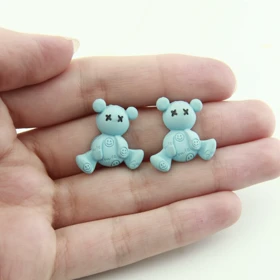 گوشواره دخترانه فانتزی مدل تدی