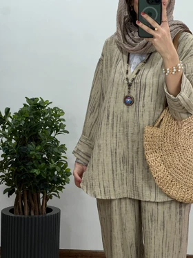 ست مانتو و شلوار نیکو