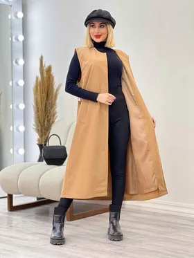 بارانی دو تکه چهاردکمه