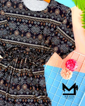 پیراهن راحتی زنانه با طرح سنتی