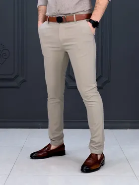 شلوار 4928 ZARA کرم
