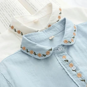 شومیز گلدوزی شده