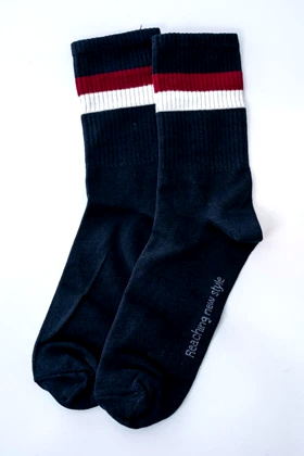 جوراب نیم ساق دو لاین مردانه