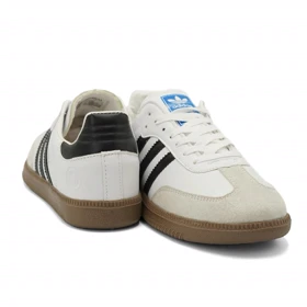 کفش کتانی مردانه مدل samba - 0048_black_White