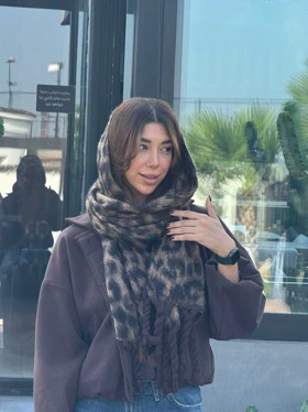 شال پلنگی موهر روسی کد 400