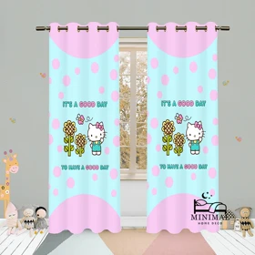 پرده کودک طرح کیتی مدل W5146