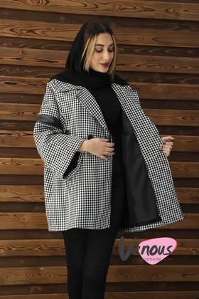پالتو آستردار چهار خونه