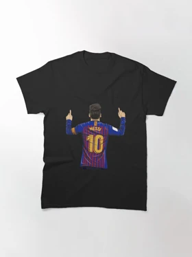 تیشرت ورزشی بارسلونا | تیشرت مسی طرح Lionel Messi Barcelona's Version کد 144511