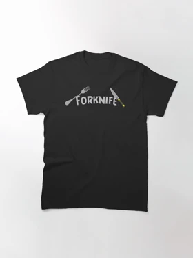تیشرت با طرح Forknife کد 13511