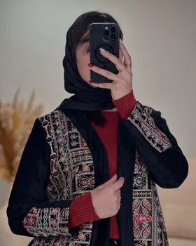 مانتو مزونی مخمل