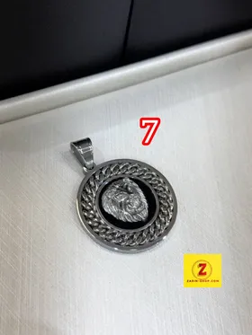 پلاک گردنبند مردانه استیل