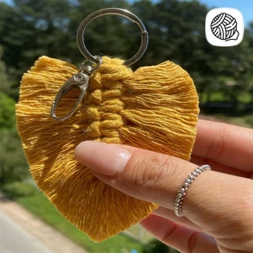 جاسویچی مکرومه بافی مدل برگ