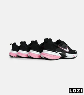 کفش کتانی مردانه و زنانه مشکی صورتی سفید Nike cushlon