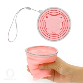 لیوان سیلیکونی تاشو بلک دیر 180ML