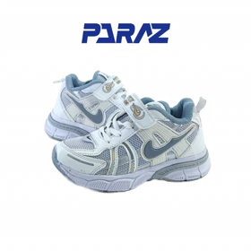کفش اسپرت بچگانه برند نایکی nike مدل وی تو کی V2K سفید طوسی کد 619
