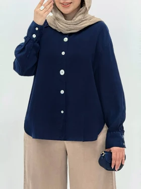 6901-شومیز ترک لینن زارا dite