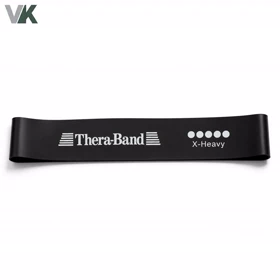 کش مینی لوپ کش ورزشی تراباند (Theraband) مشکی شناسه 10100038