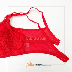 ست گیپور مژه ای قرمز فنردار برند نوشه پوش
