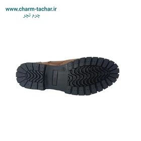 نیم بوت بغل زیپ‌دار مردانه چرم طبیعی