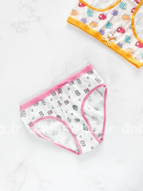 شورت اسلیپ نخ پنبه عروسکی آویز دار