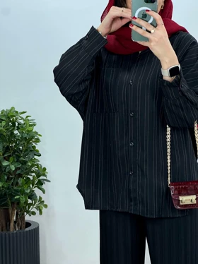 ست مانتو و شلوار دیپلمات کوک دوزی آلیشا