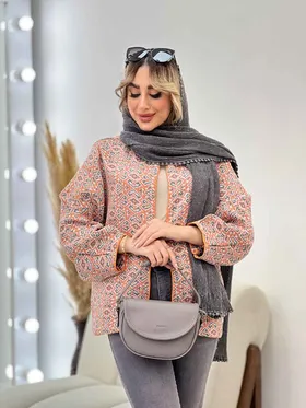 مانتو دوخت دار مغزی دوزی