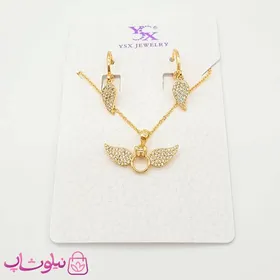 نیم ست دخترانه ysx طرح بال