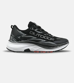 کفش کتانی مشکی طوسی مردانه و زنانه Salomon OutDoor مدل 8875