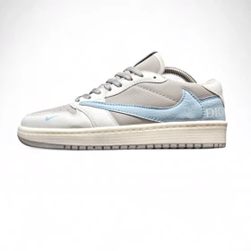 ترویس سفیدطوسی آبی