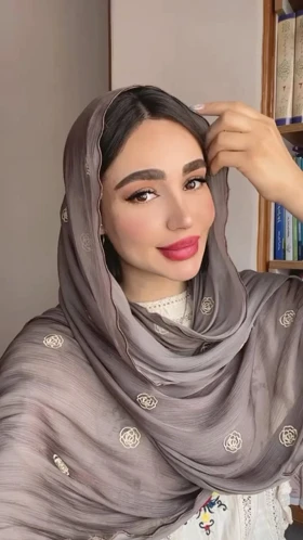 شال حاشیه موج
