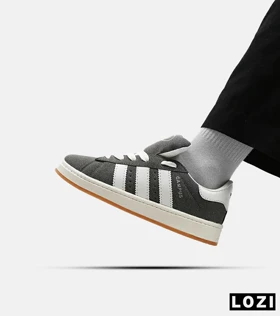 کفش کتانی مردانه و زنانه خاکستری ADIDAS Campus