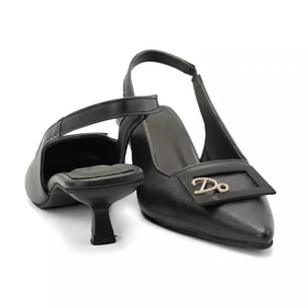 کفش مجلسی زنانه پاشنه‌دار 3 سانت مدل 400326_ sandal valentino