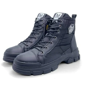 کفش نیم بوت کاپشنی زنانه مدل sneaker - 0110