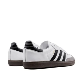 کتانی آدیداس سامبا سفید مشکی adidas Samba OG White Black