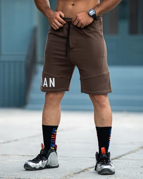 شلوارک بگ ورزشی JORDAN قهوه ای