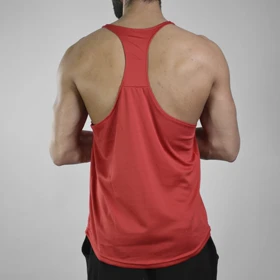 رکابی ورزشی مردانه گوریلا مدل PY-SIMP9910 قرمز