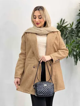 پالتو فوتر آستین سه دکمه