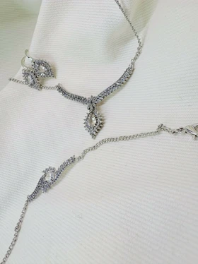 سرویس کامل برند شین مدل «اشک الماس» | نسخه سیلور (رادیوم) با گارانتی 1 ساله