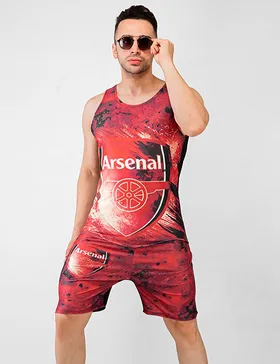 ست رکابی و شلوارک مردانه Arsenal