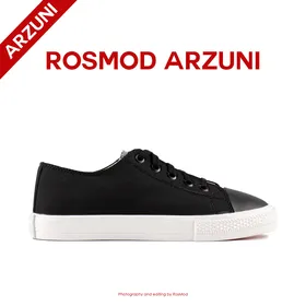 کتانی کانورس آل استار ساق کوتاه مشکی سفید تایپ 2 - Converse All Star OX Black/White Type Two